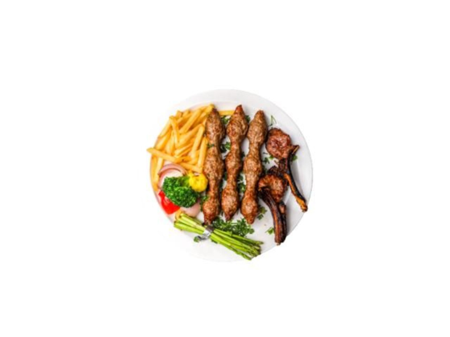 Grilled Kofta With Lamb Ribs