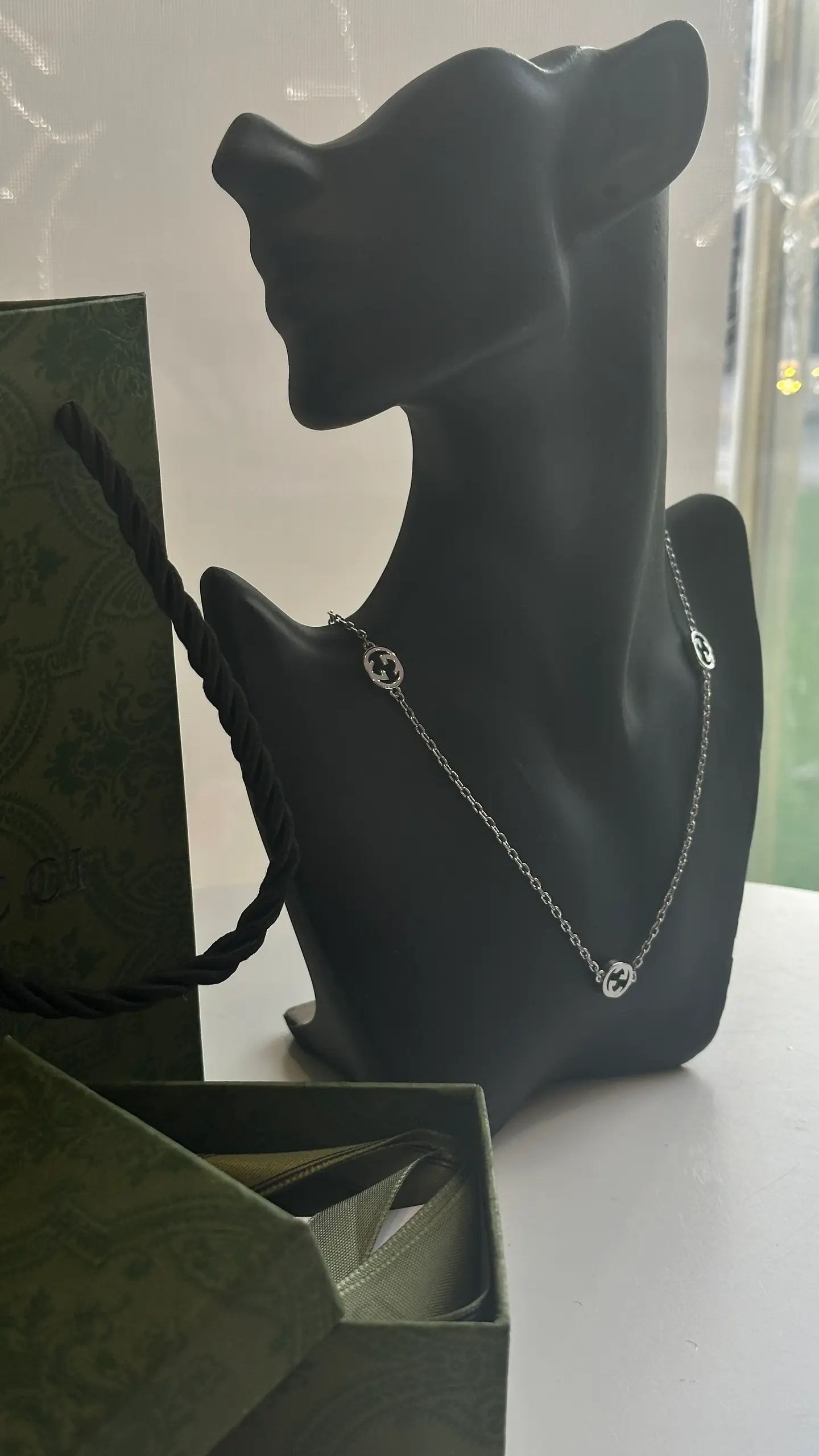 Gucci Silver Necklace