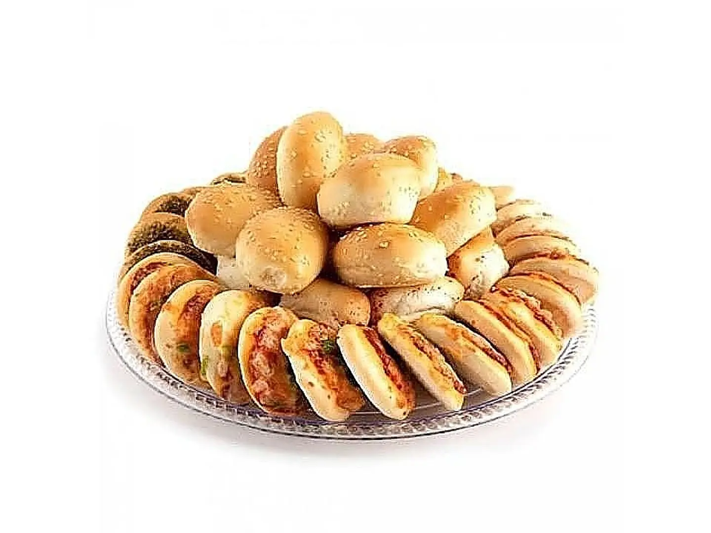 صحن فطائر مشكل كبير