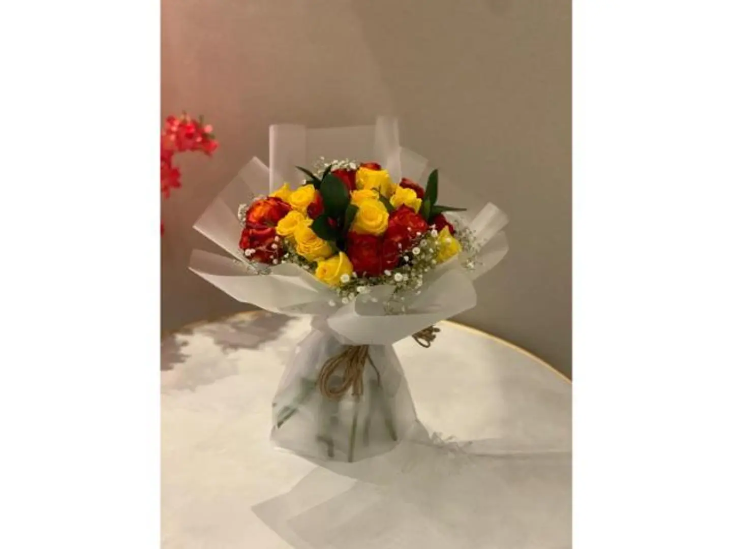 Red And Orange Flame Bouquet