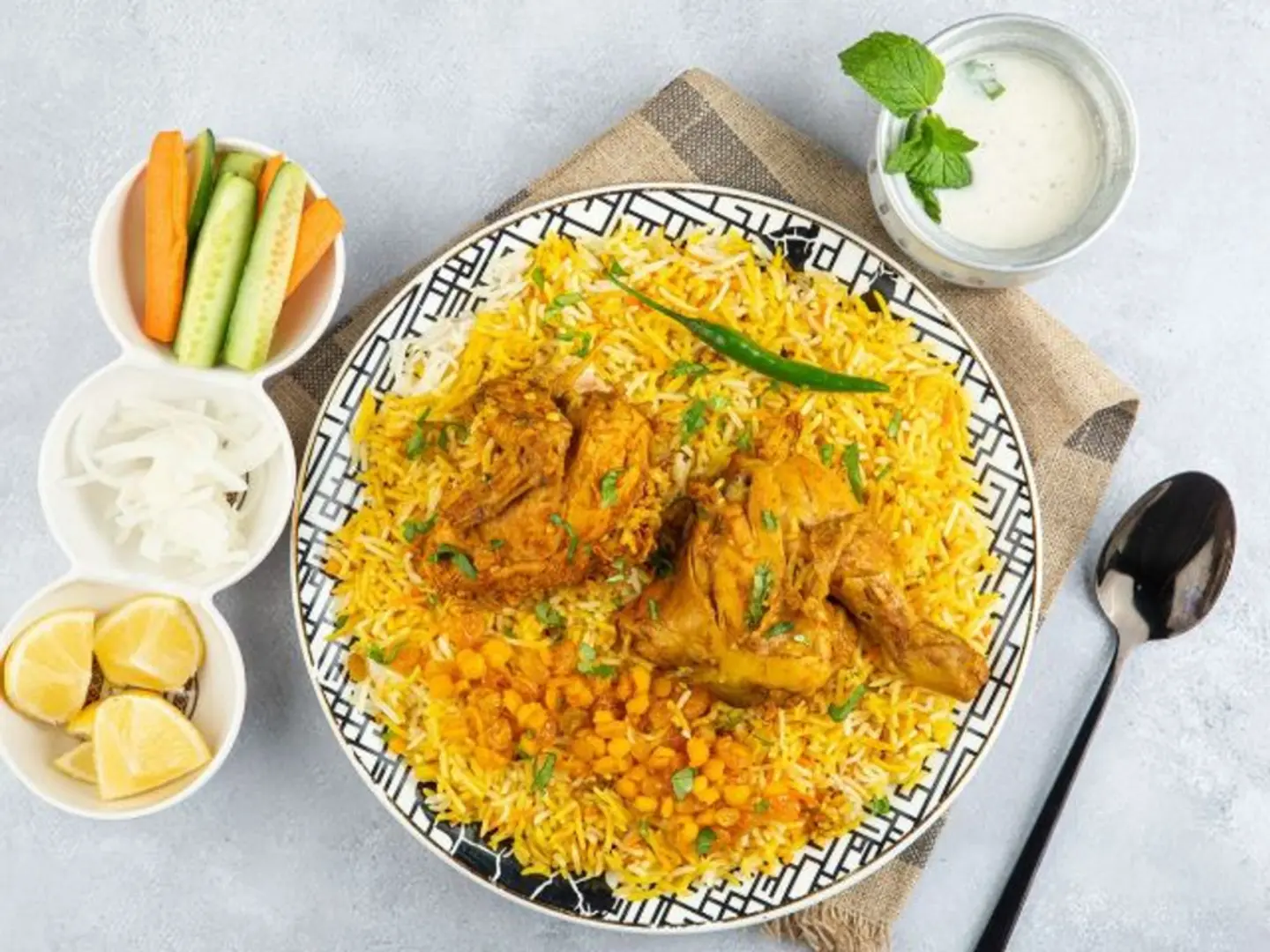 أرز كابلي دجاج