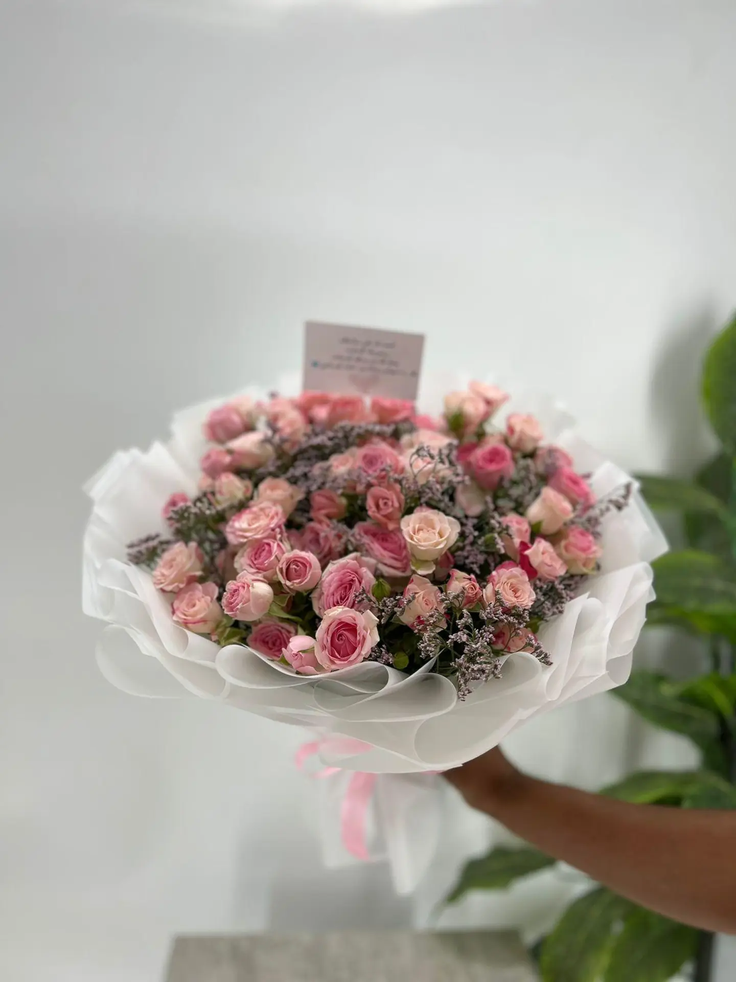 Pink Baby Rose Bouquet