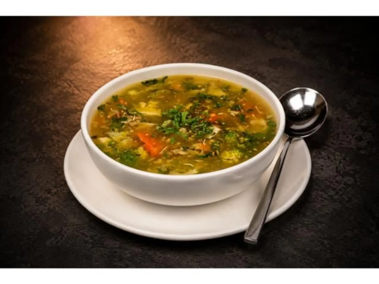 Lemon Coriander Soup Veg