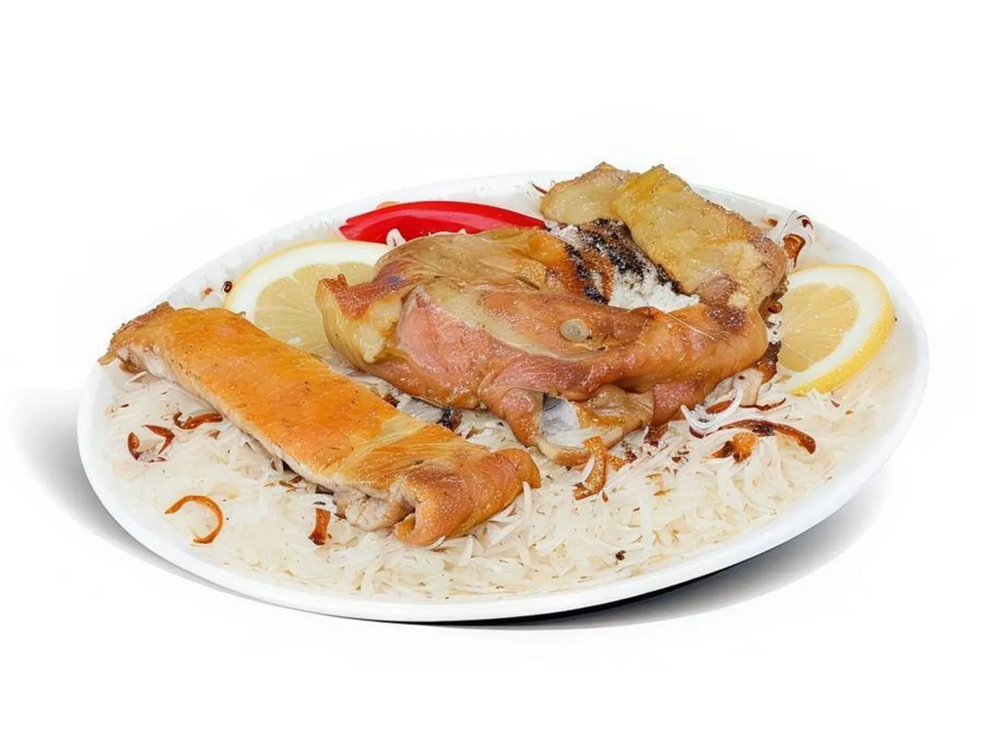 Mandi Lamb Serving With Bashawer Rice