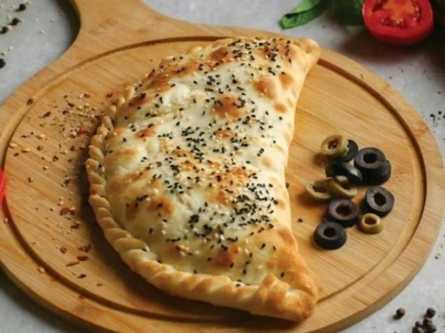 فطيرة لبنة زيتون