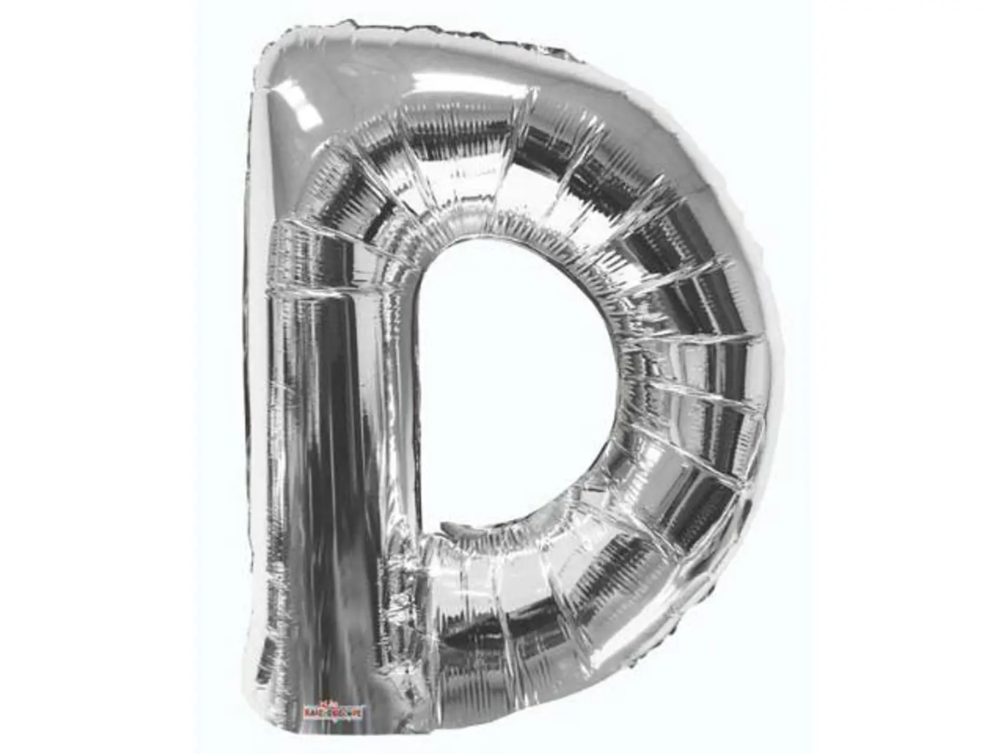 Helium D Balloon Silver
