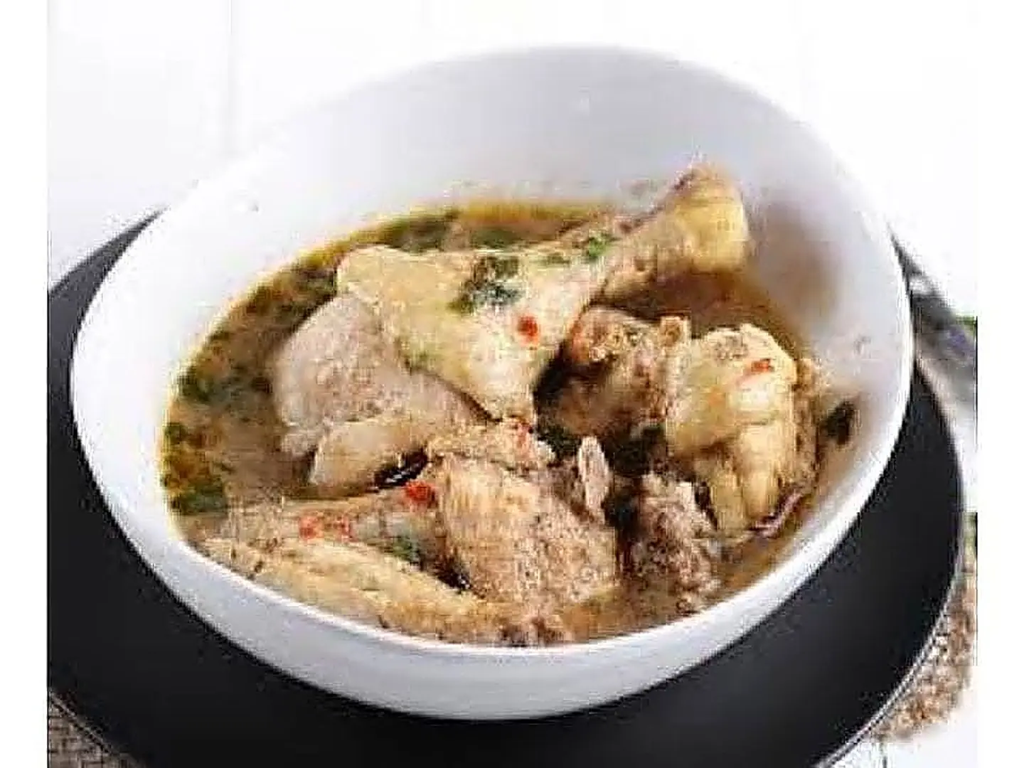 شوربة دجاج بالفلفل