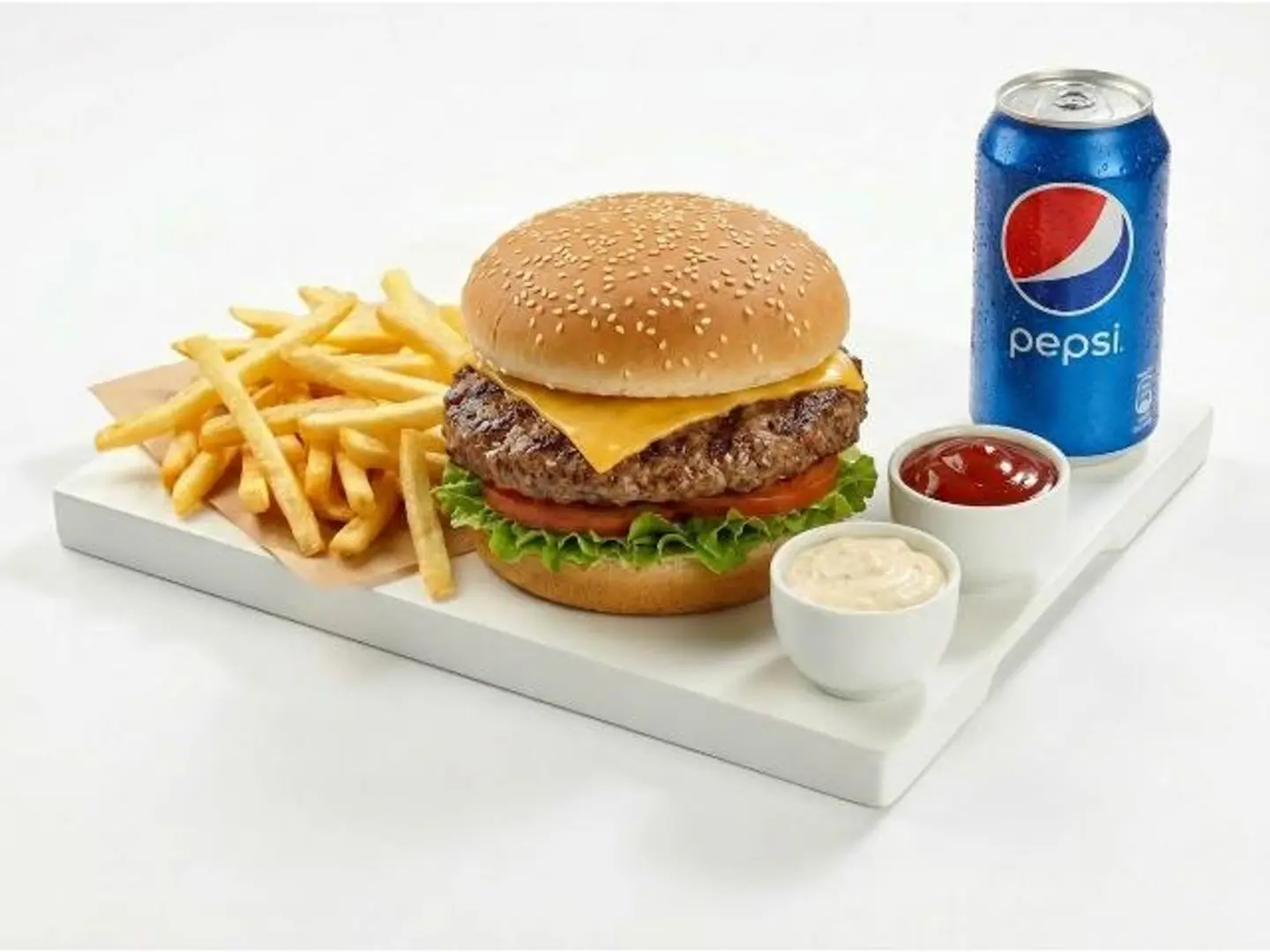 Beef Burger Meal