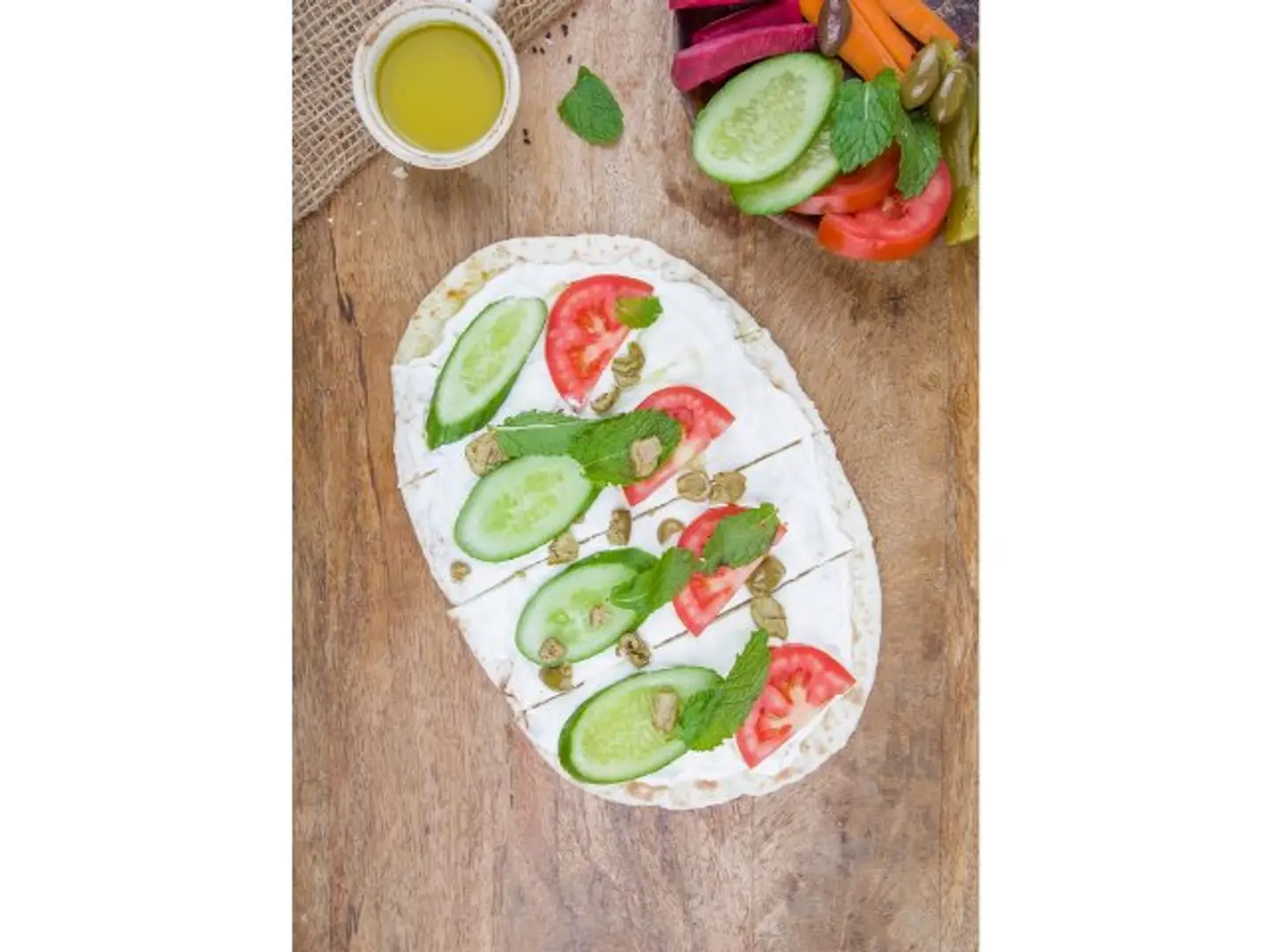 Labneh With Vegetables