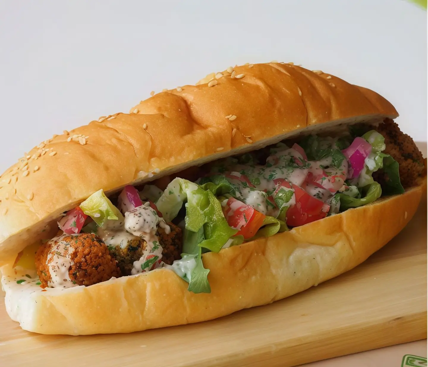 Samoli Falafel With Hummus