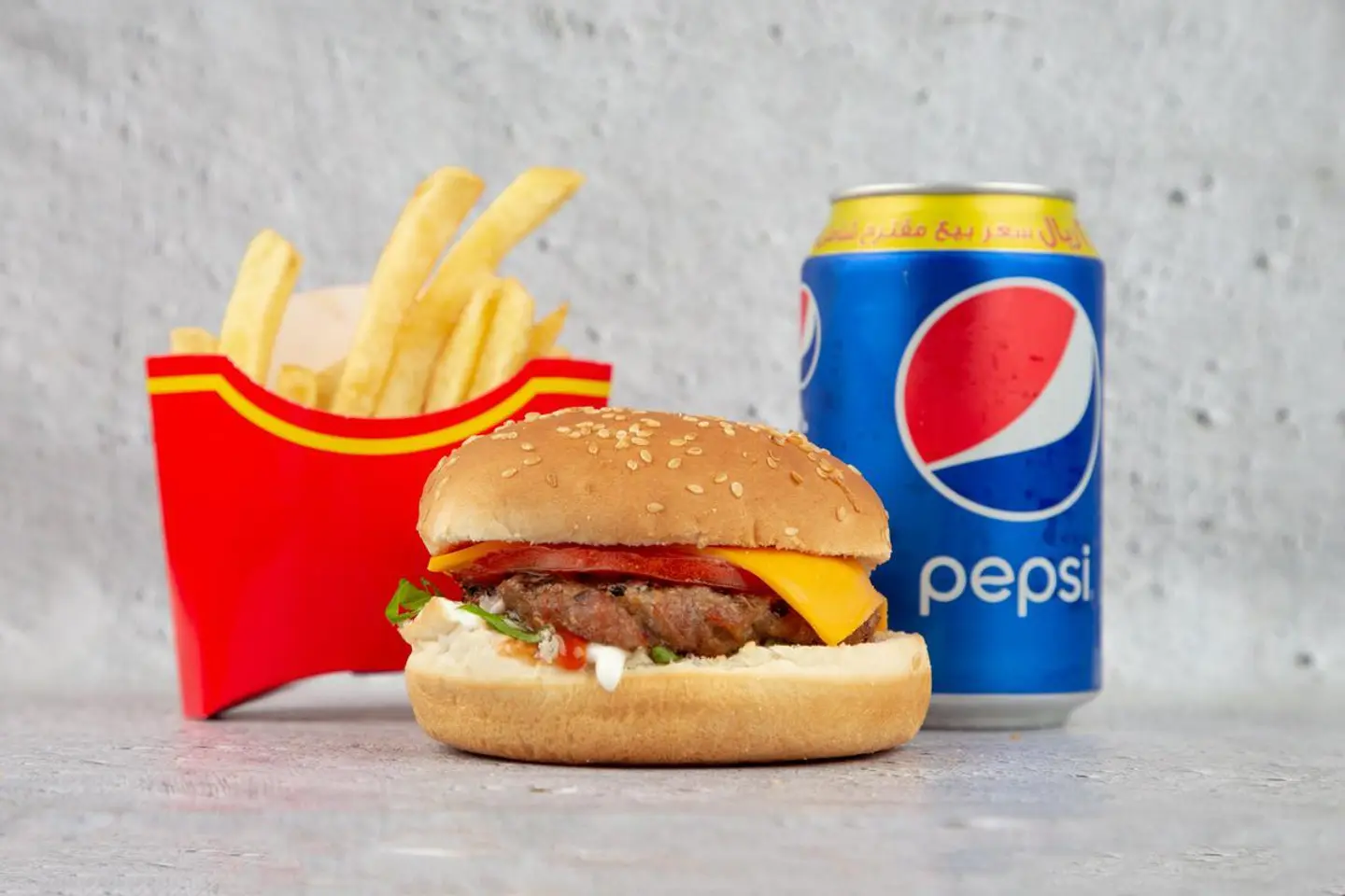 Beef Burger Meal