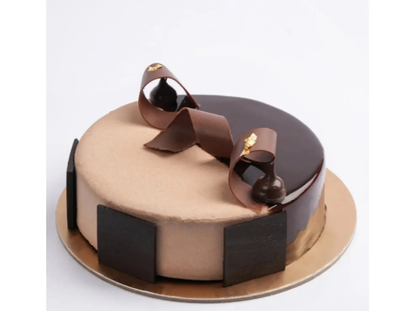 كعكة فادج فاخرة متلألئة