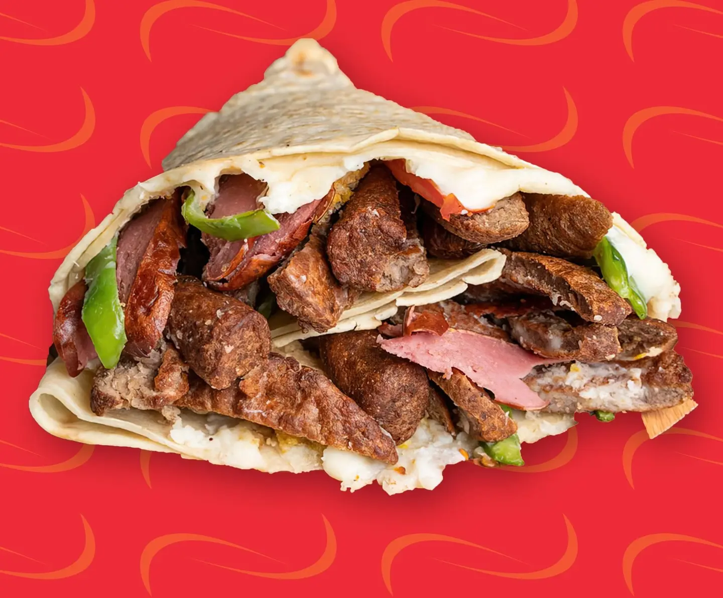 Beef Burger Crepe