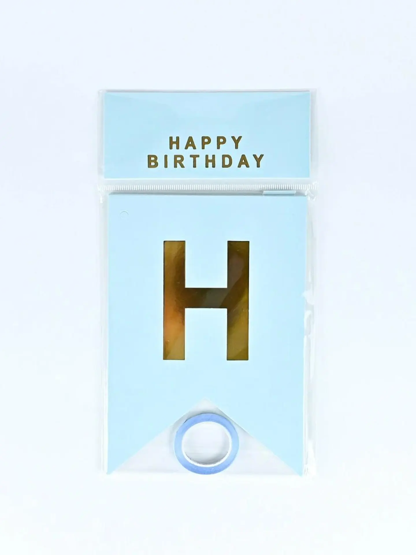 Blue Birthday Ribbon