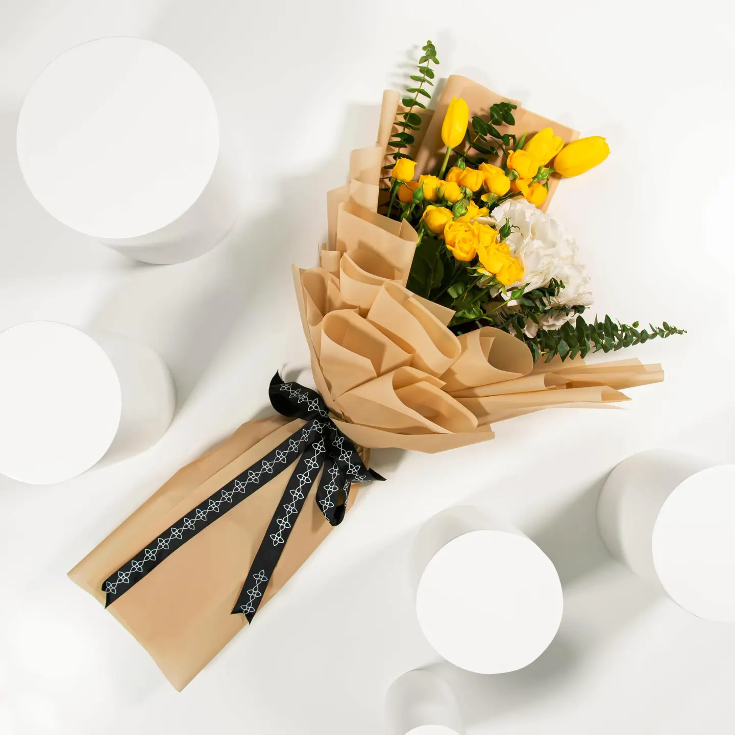 White And Yellow Bouquet