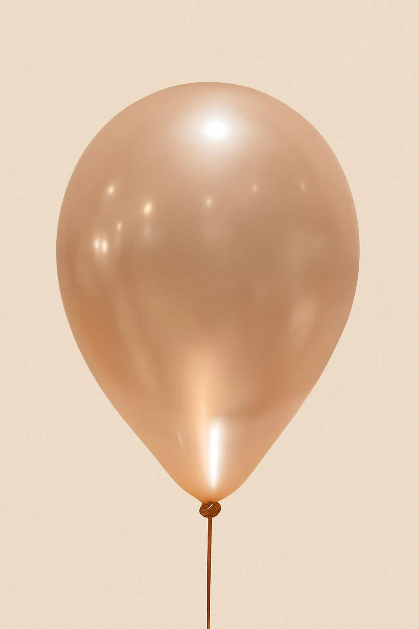Shiny Rose Gold Balloon