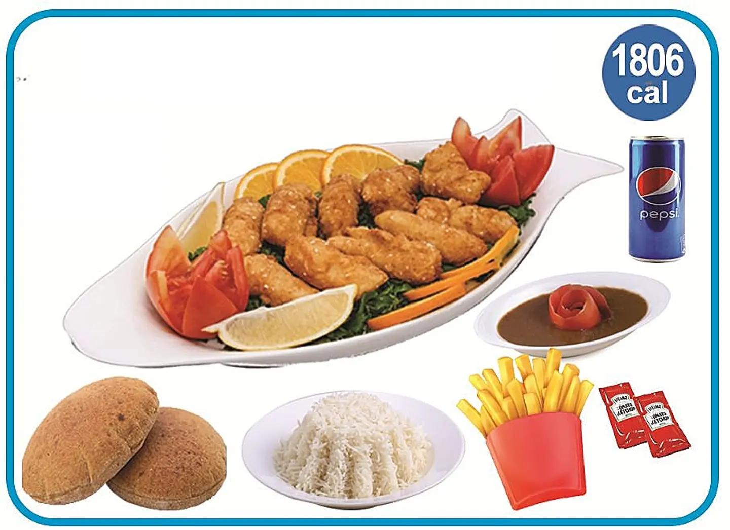 Fillet Broasted With Coconut Meal