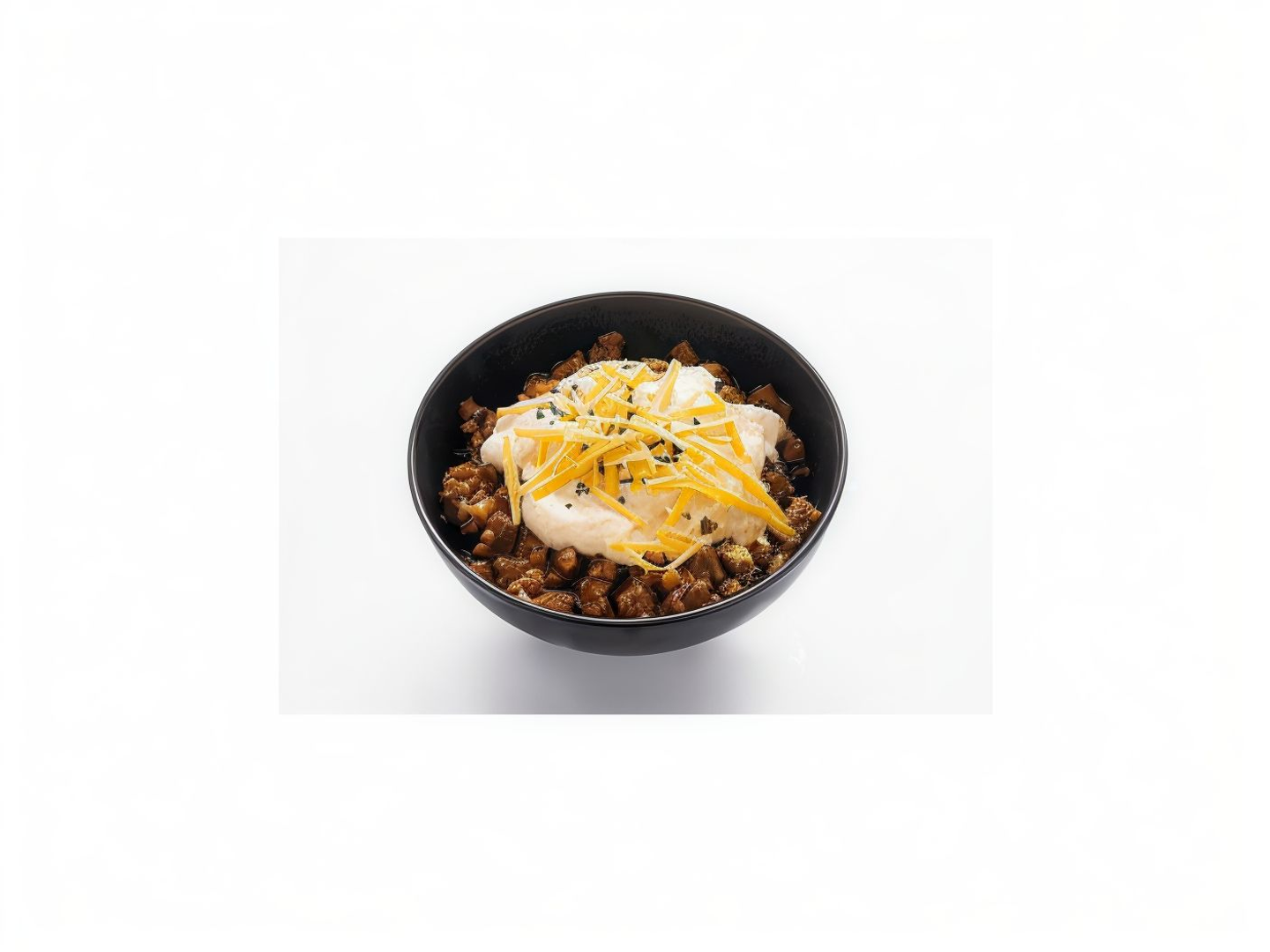 فتة كوكتيل مع الجبنة