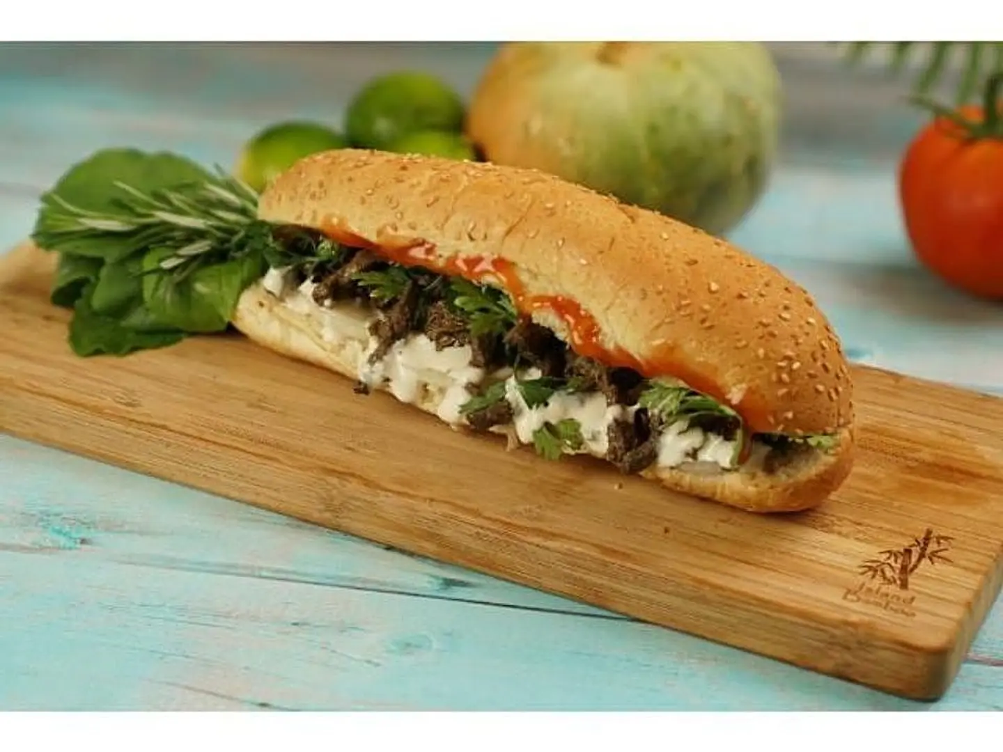 Sandwich Liver Plain Bread