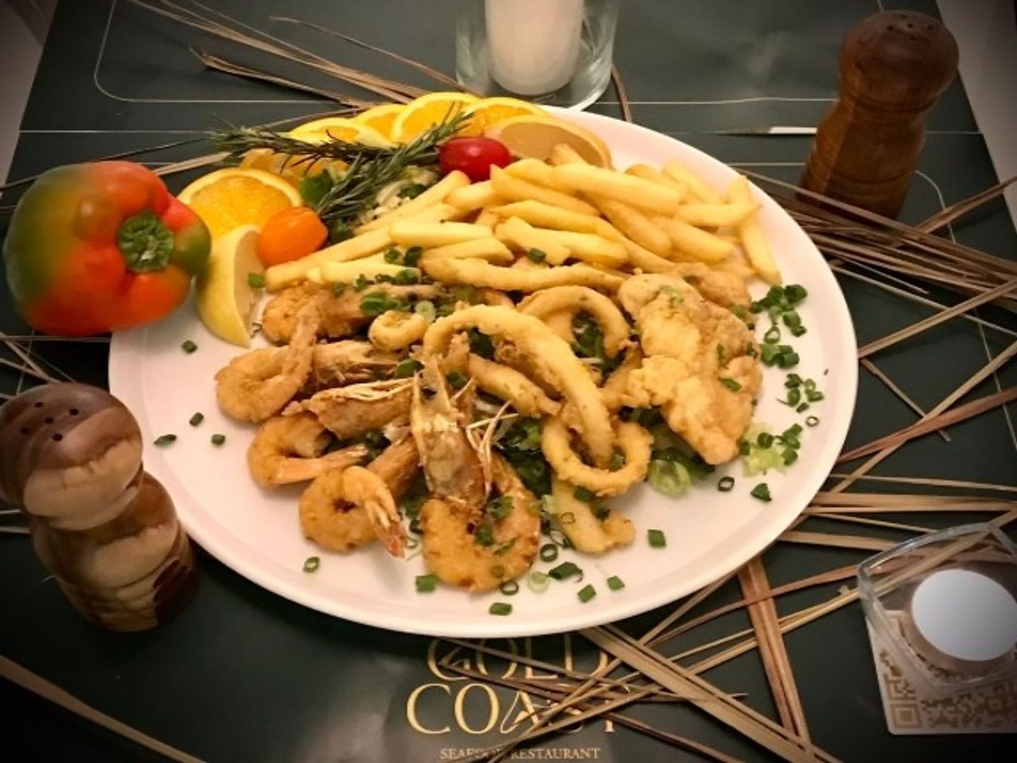 Fried Mix Seafood