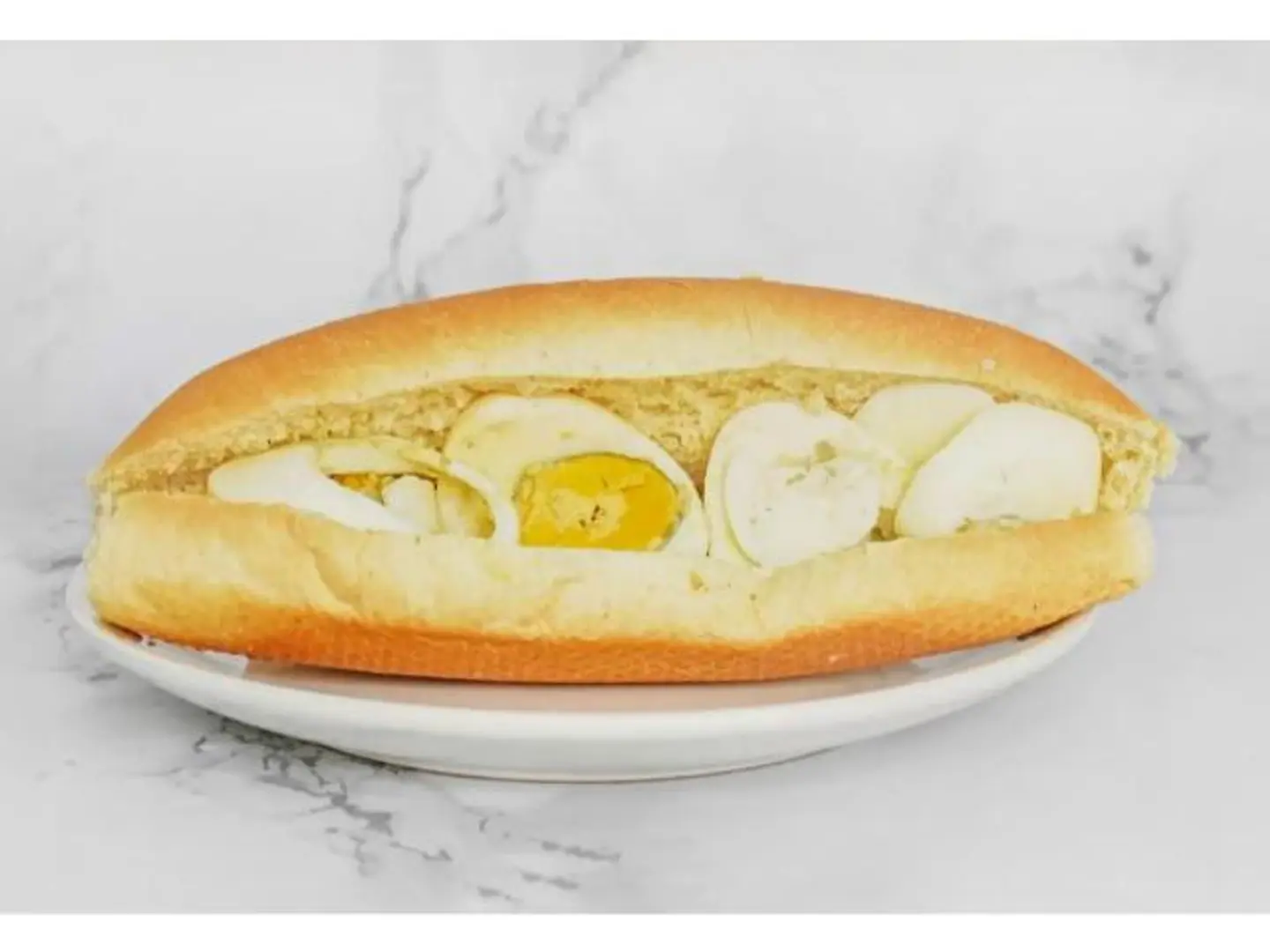 Boiled Egg Sandwich On Samoli Bread