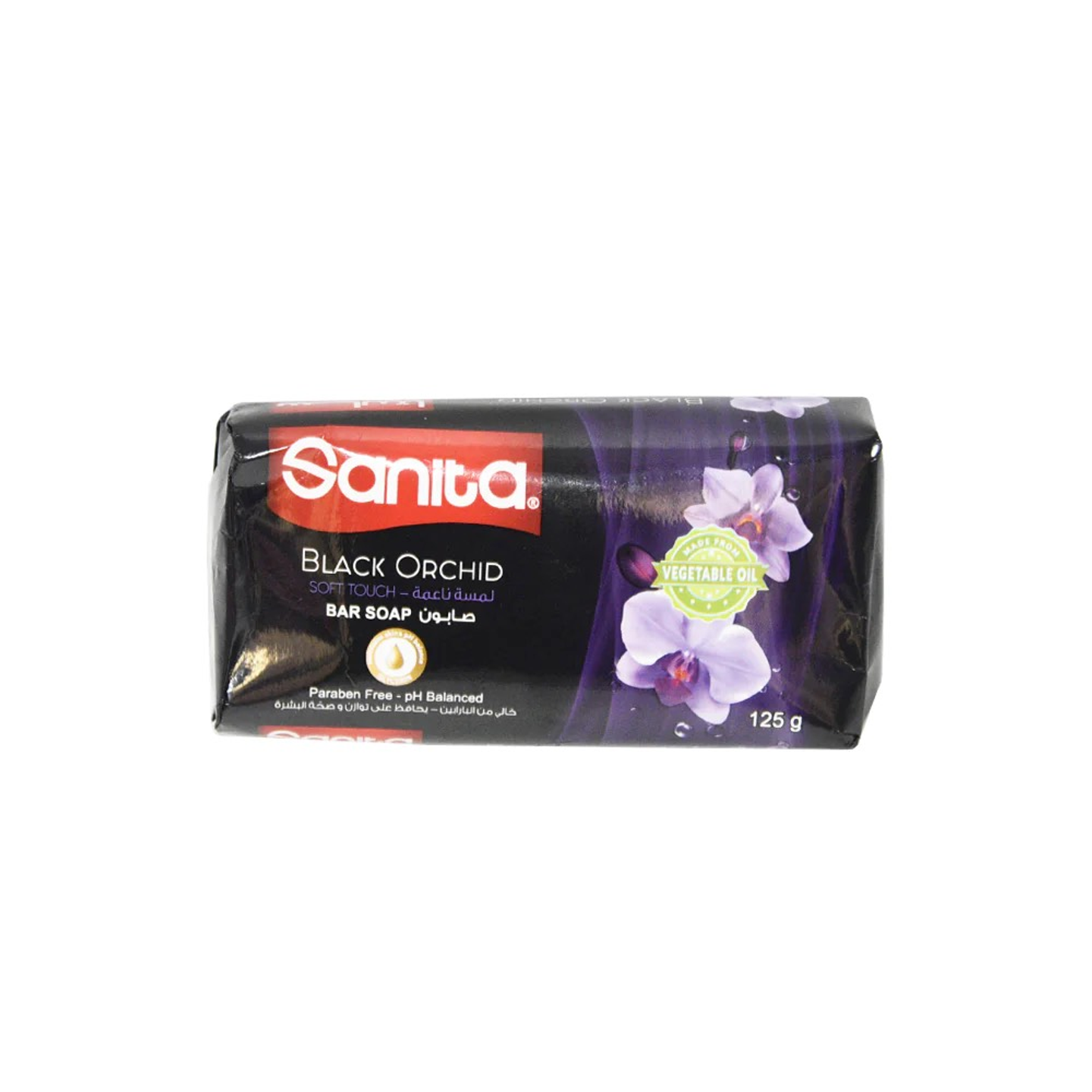 Sanita Black Orchid Extract Soap 125 Grams