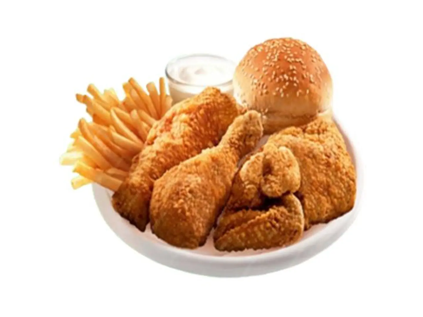 4 Pieces Of Broasted Chicken