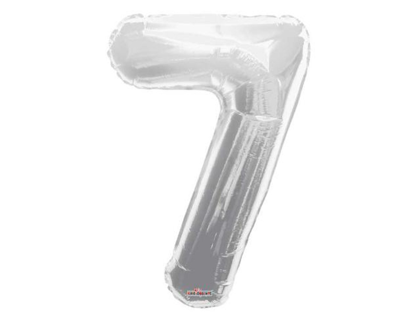 Silver 7 Helium Balloon