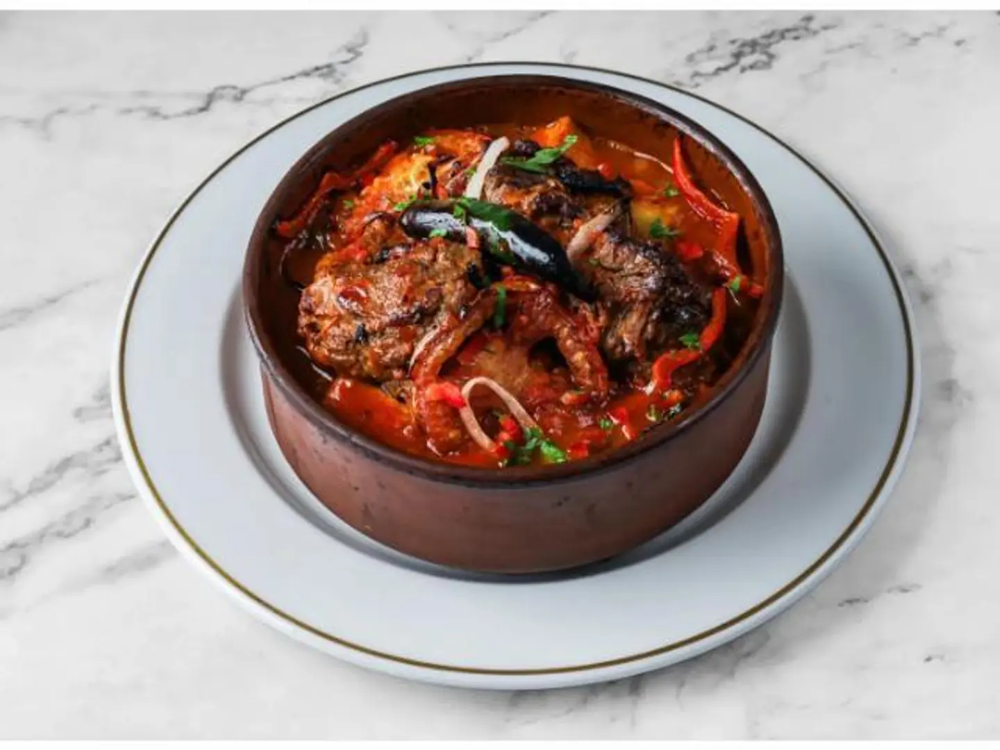 Potato Tagine With Beef