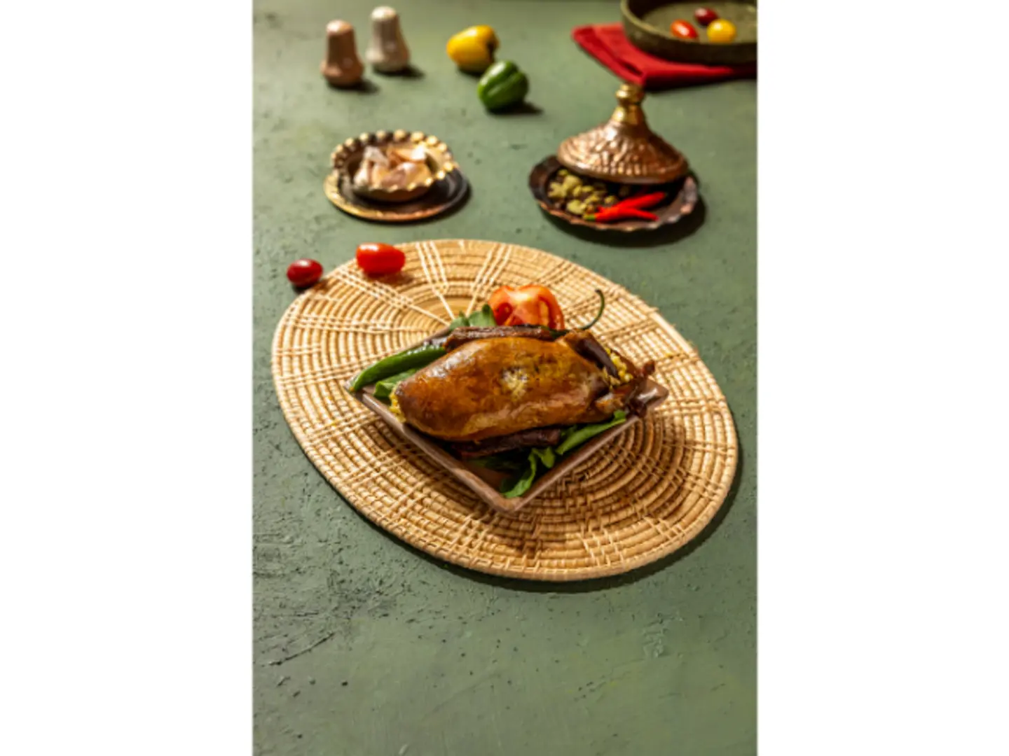Stuffed Pigeon With Rice Or Frik