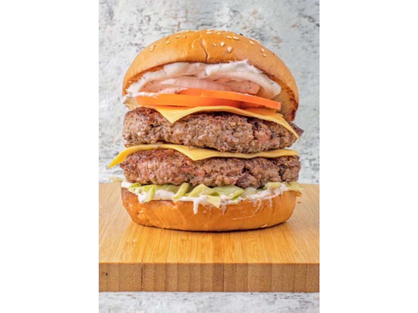 Double Chicken Burger