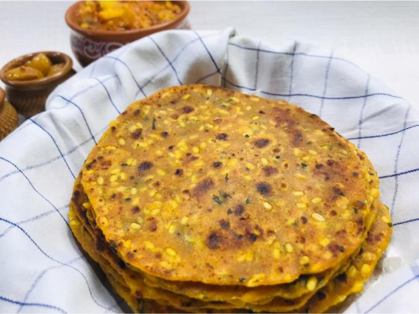 Pratha With Lentils
