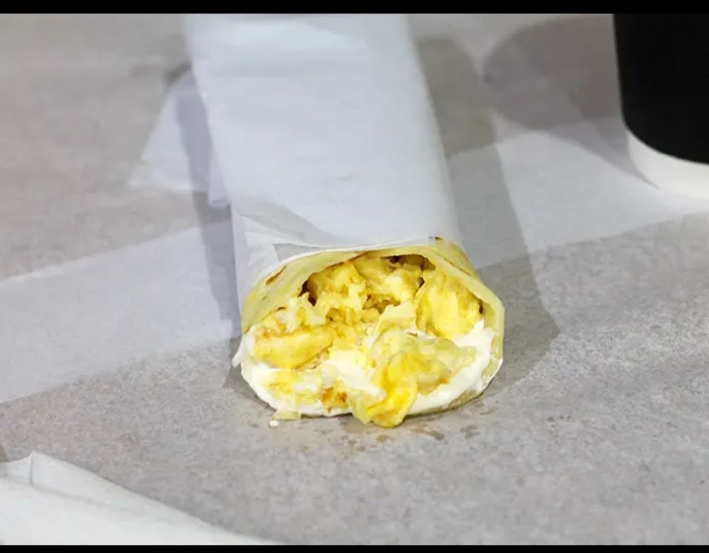 Chapati Egg Cheese