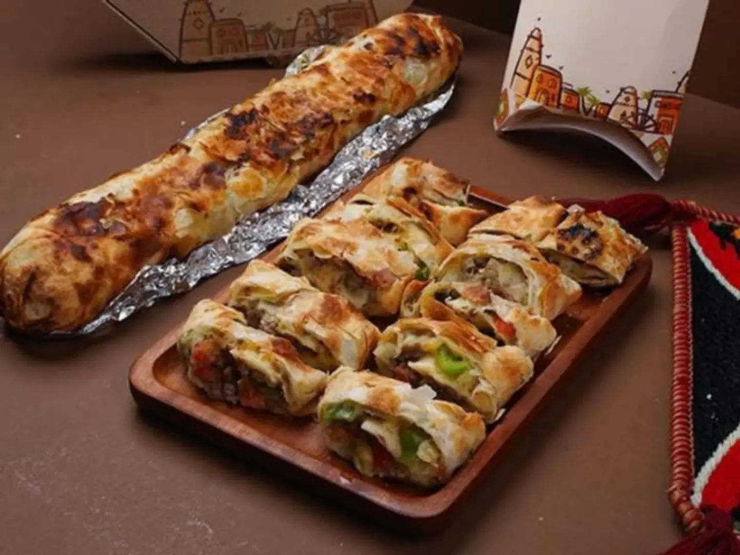 سندوتش ملفوف بسطرمة