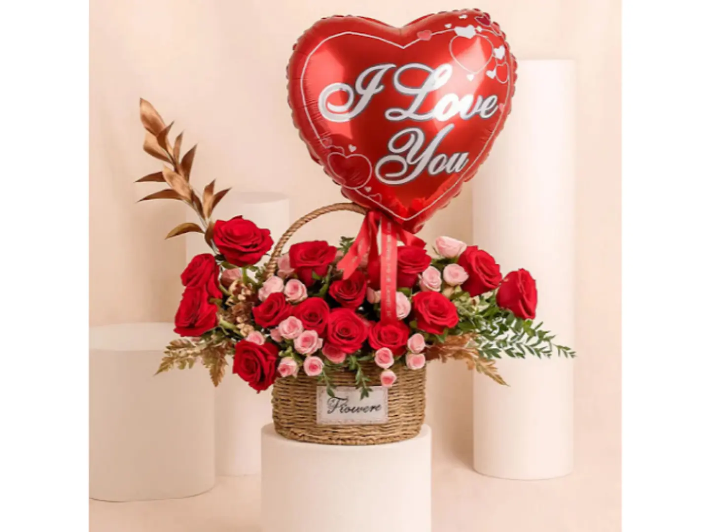 سلة الحب الرومانسية