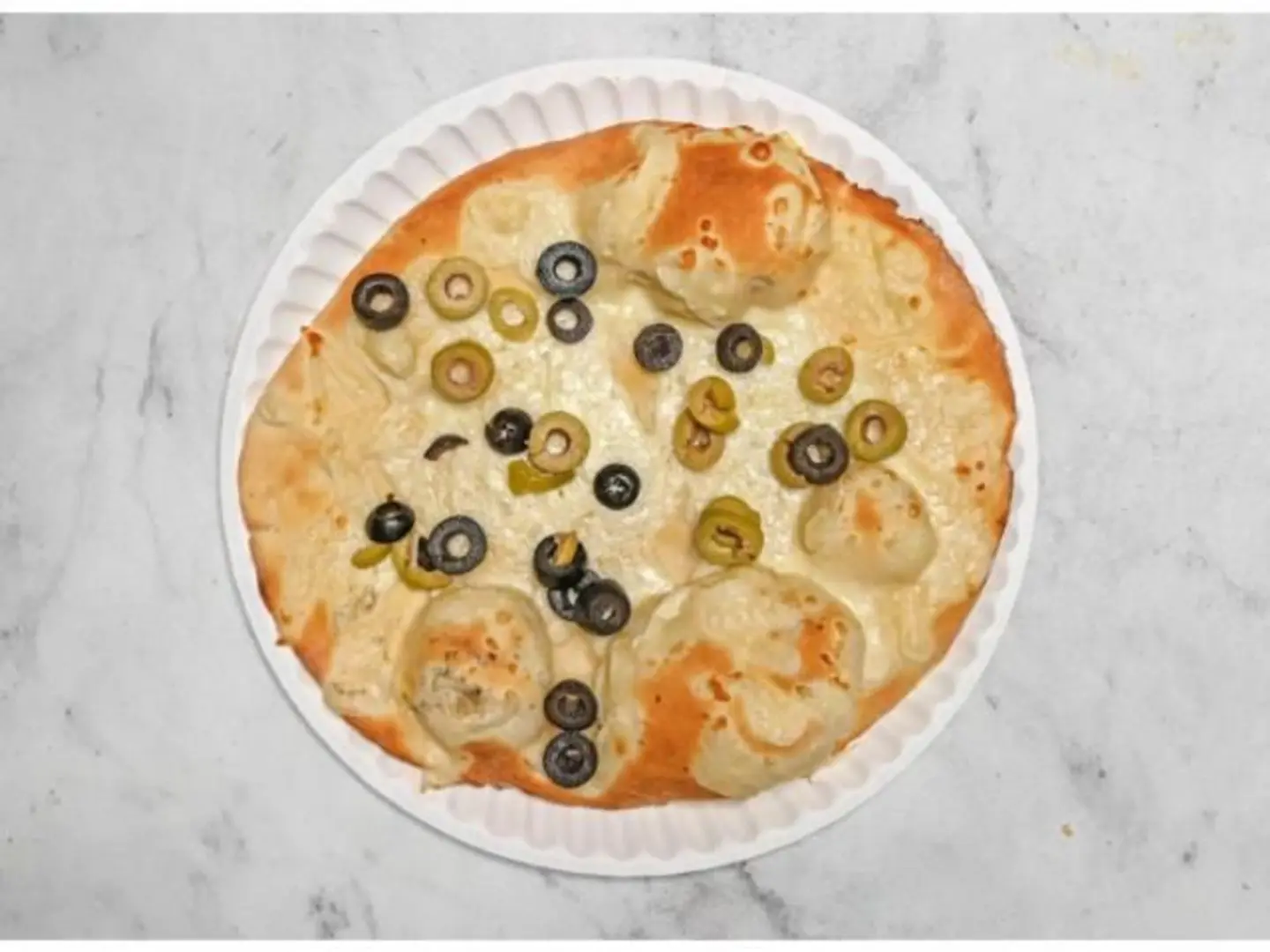 Melted Cheese With Olive