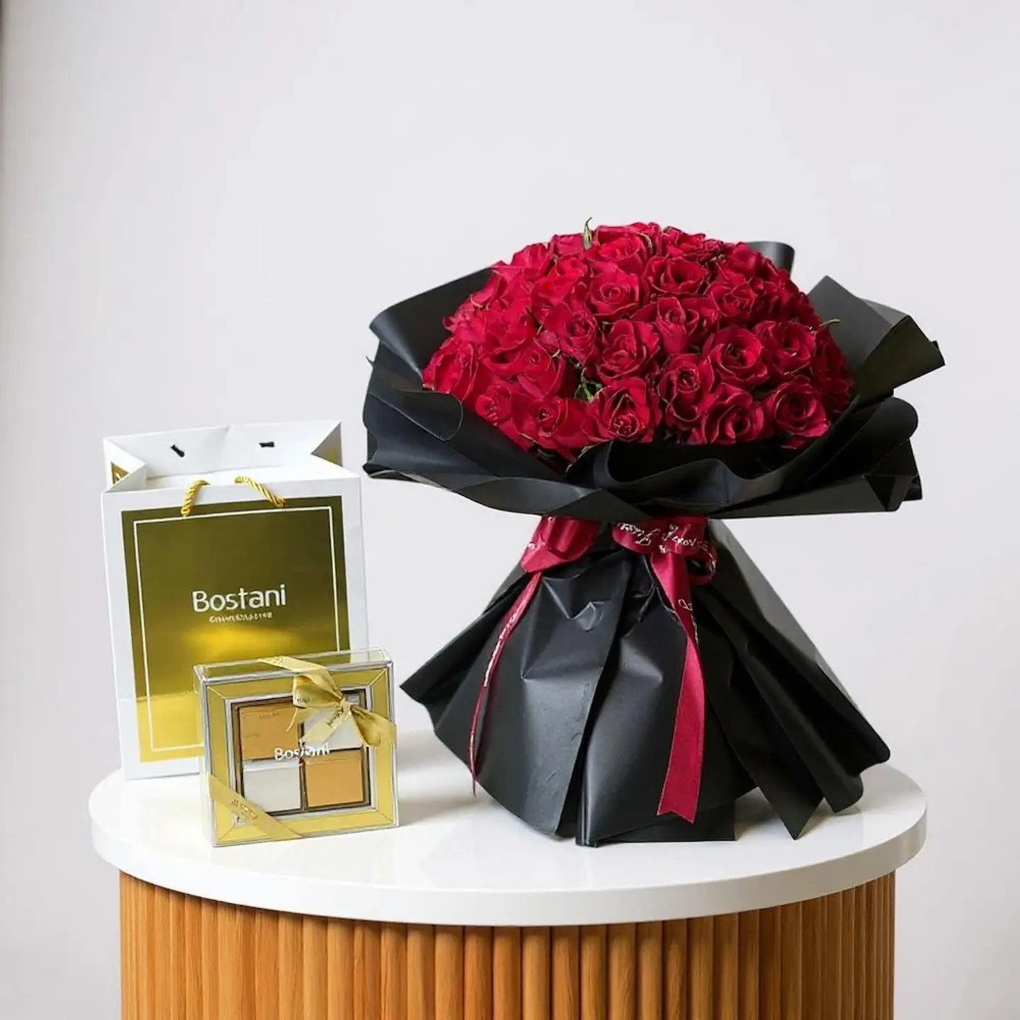 تنسيق ورد مع شوكلاتة بستاني 21