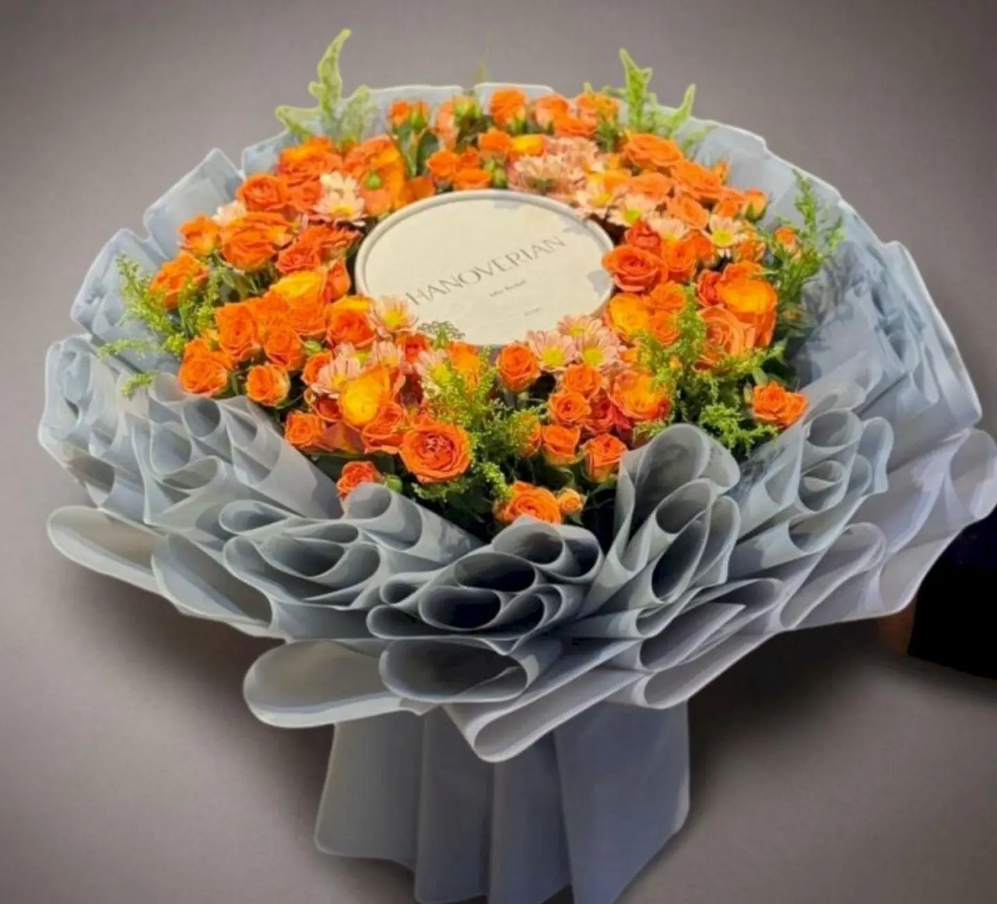 Orange Bouquet With Hanoverian Chocolate