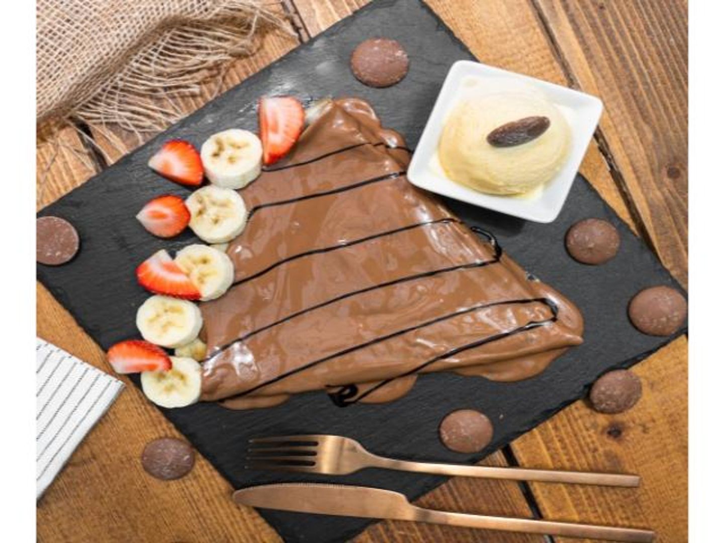 Belgian Chocolate Crepe