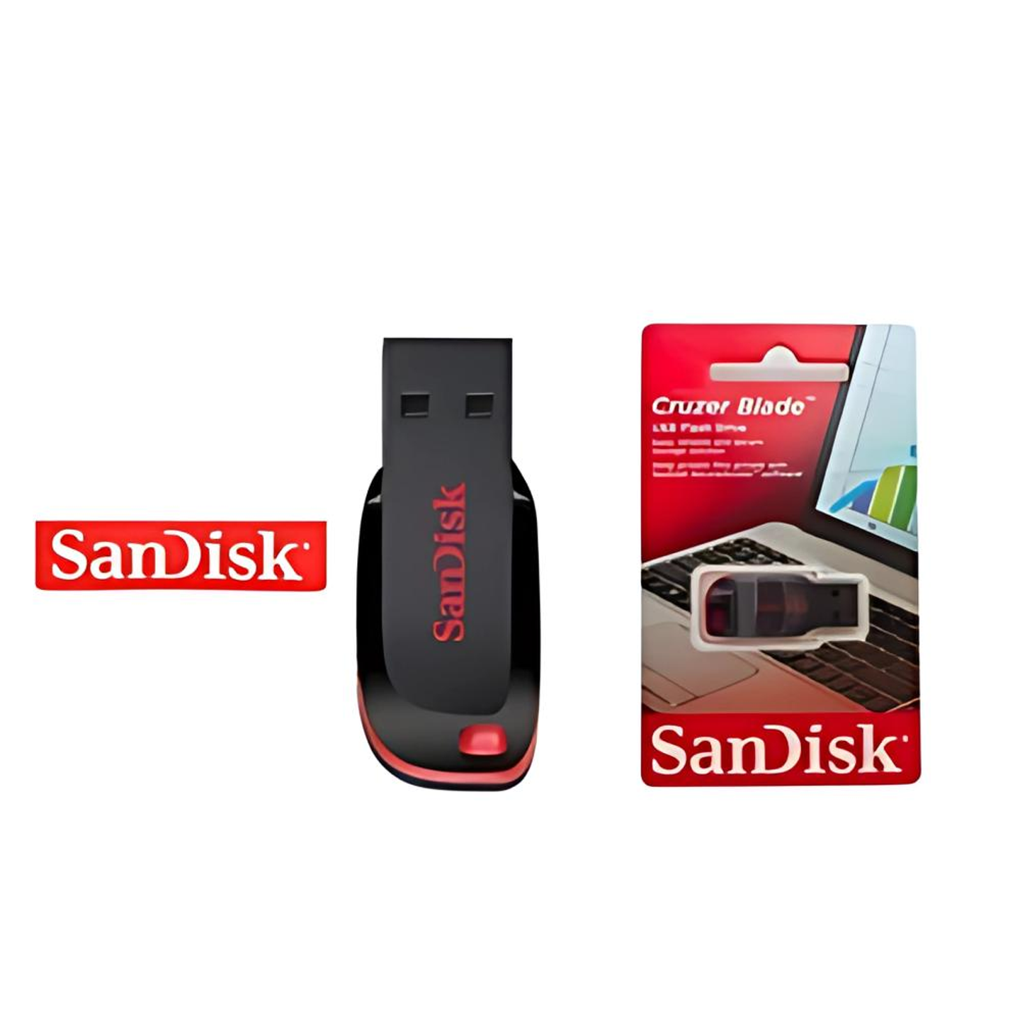 سانديسك فلاش ميموري يو اس بي كروزر بلايد أسود