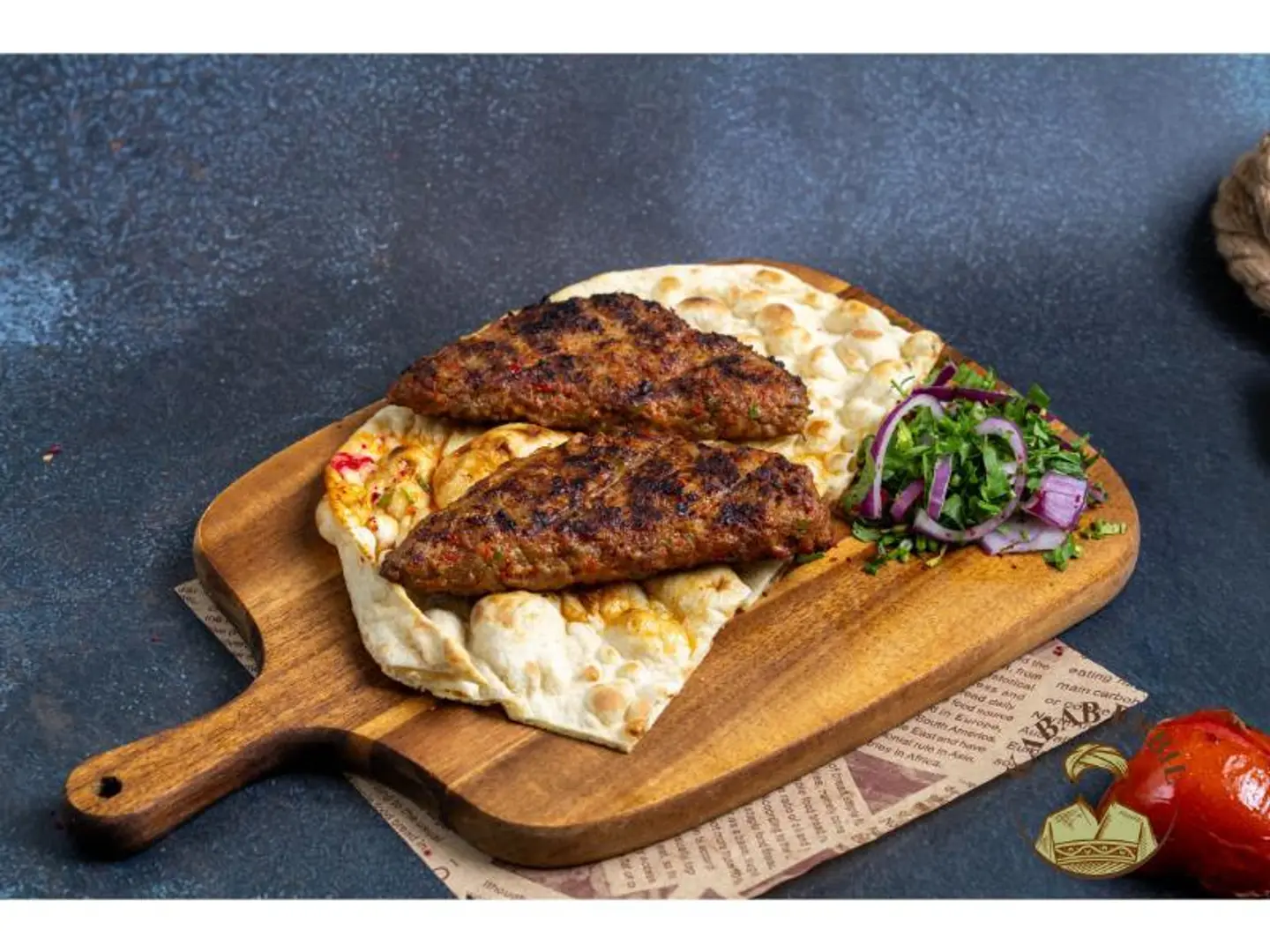 Vegetable Stuffed Kebab