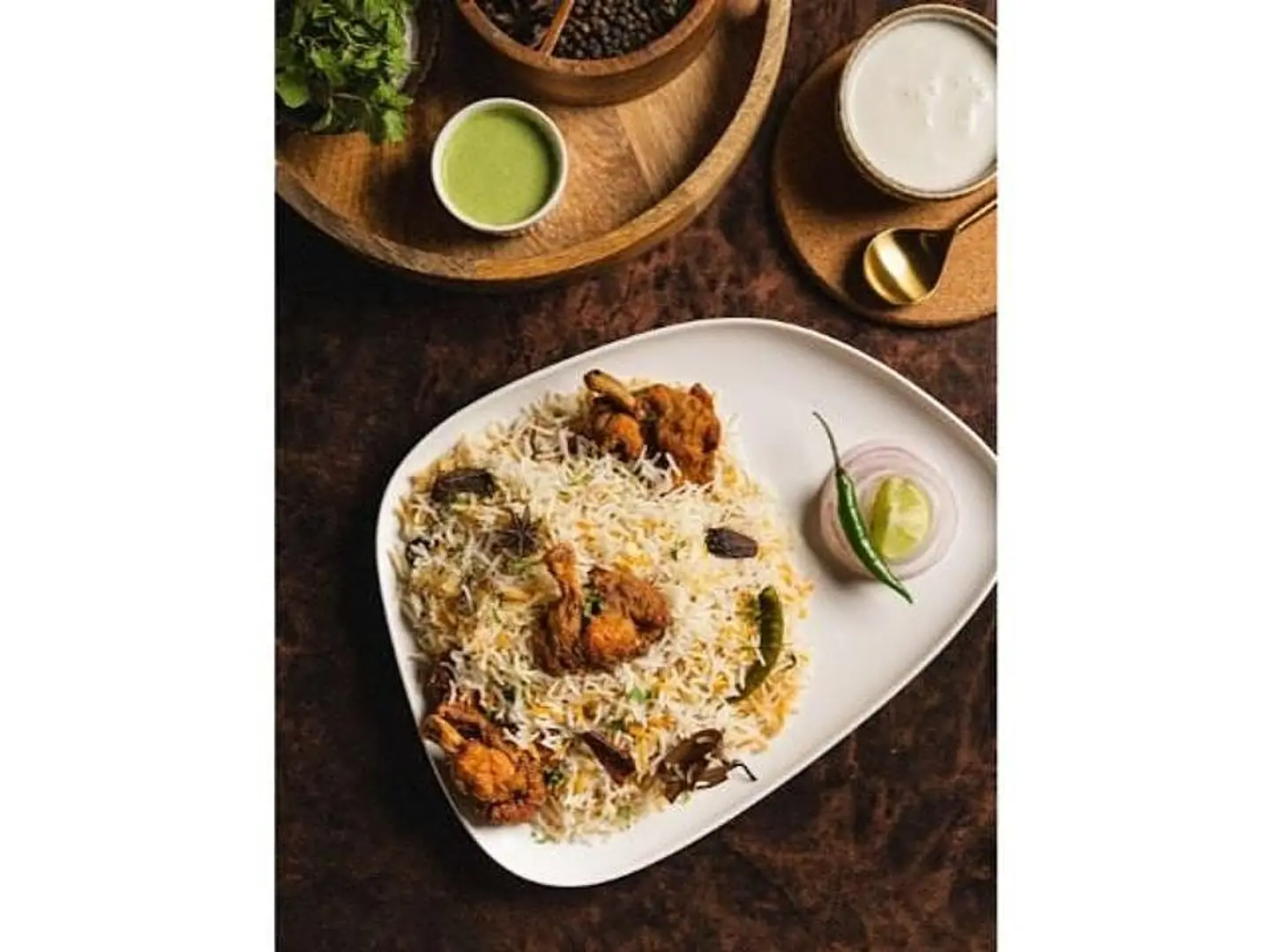 Chicken Lollipop Biryani