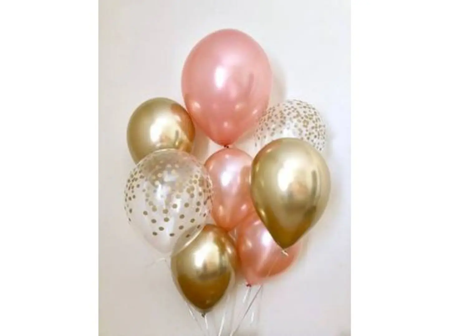 Balloon Bouquet Rose Gold