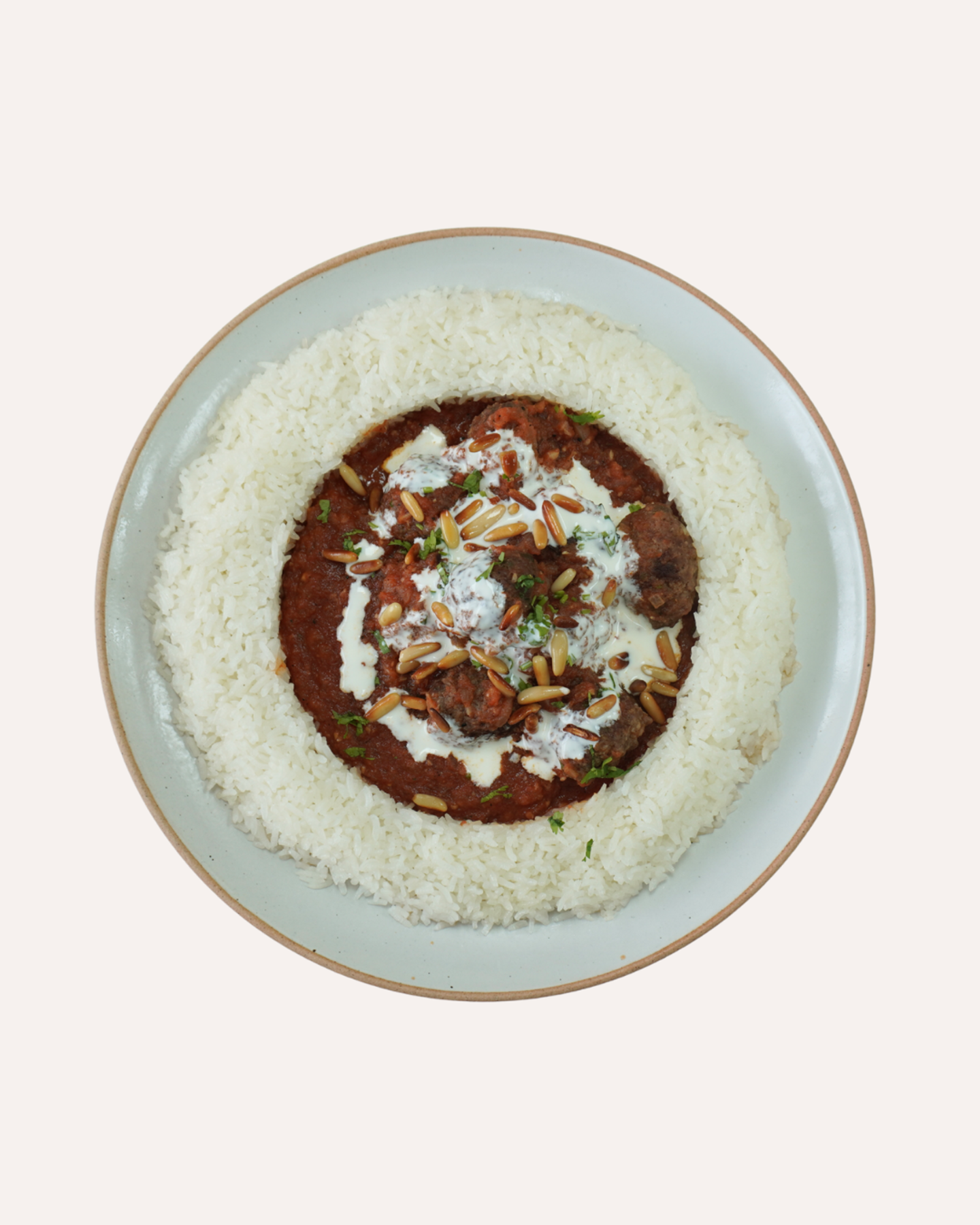 Dawoud Pasha Kofta With Rice