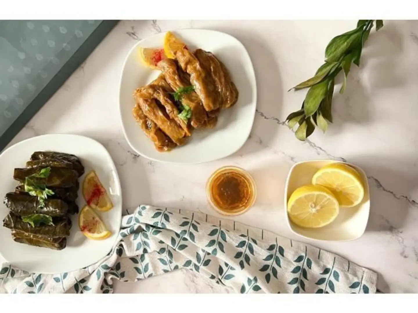 ورق عنب وملفوف صغير