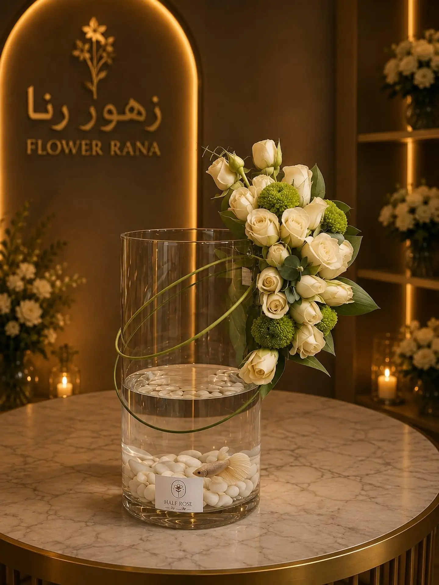 Fish With Rose Petals5