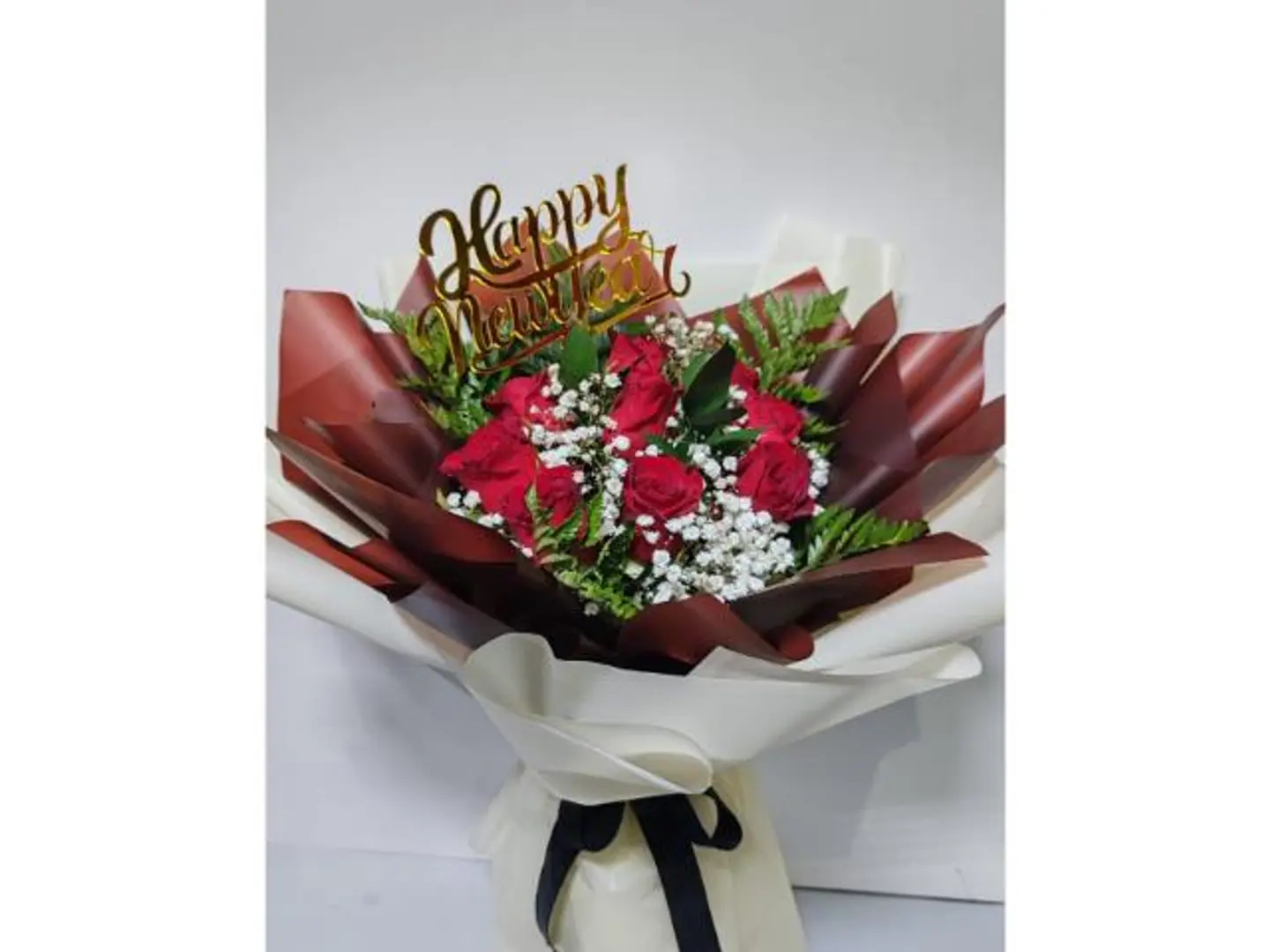(Hbd) Red Flowers Bouquet