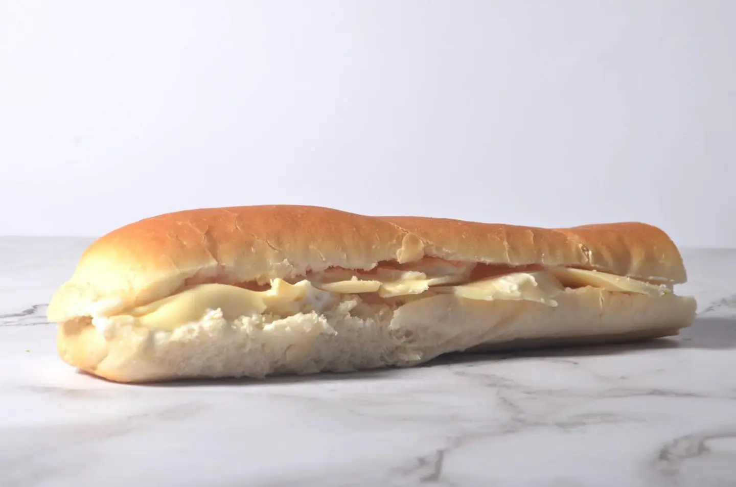 Plain Cheese Sandwich