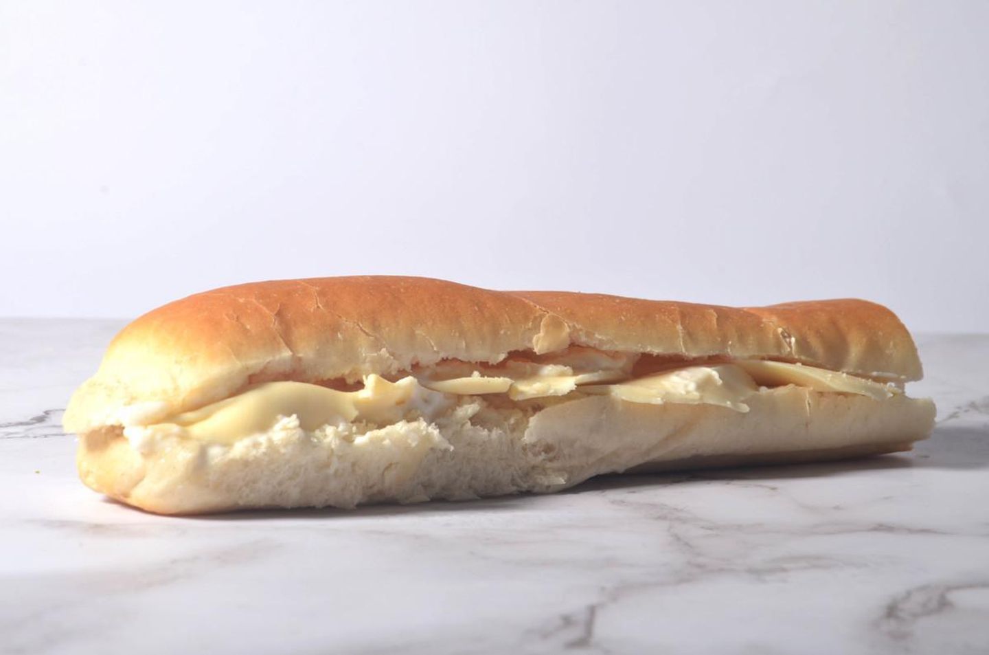 Plain Cheese Sandwich