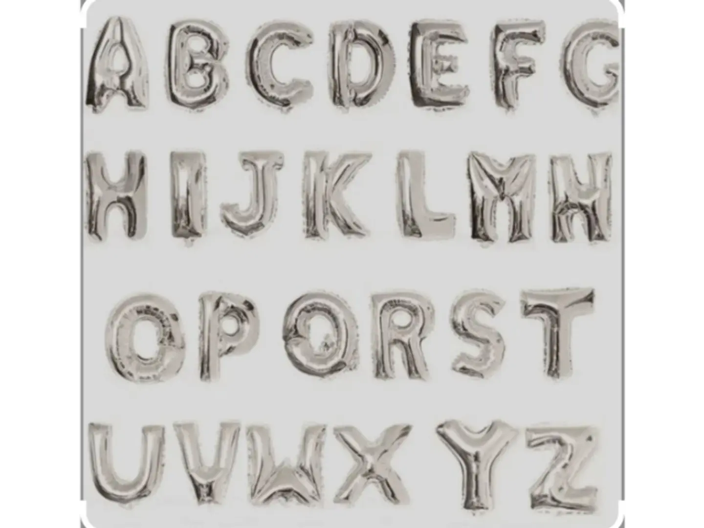 حروف بالون ٢